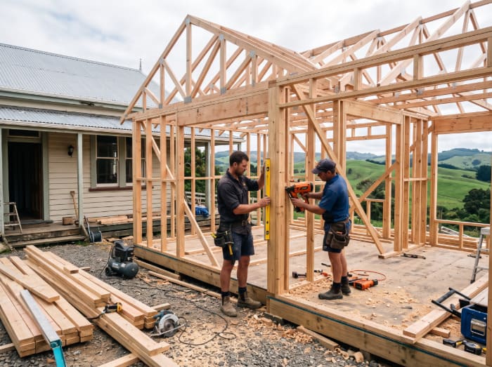 Home renovation and extension building work